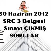 30 Haziran Src 3 Soruları