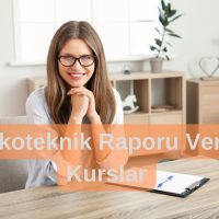 Psikoteknik Raporu Veren Kurslar