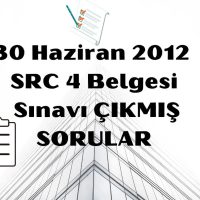 Src 4 sınav soruları 30 Haziran