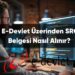 E-Devlet Üzerinden SRC Belgesi Nasıl Alınır